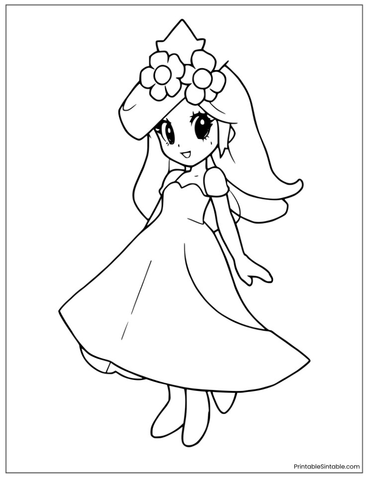 daisy petals in rosalina and daisy petals