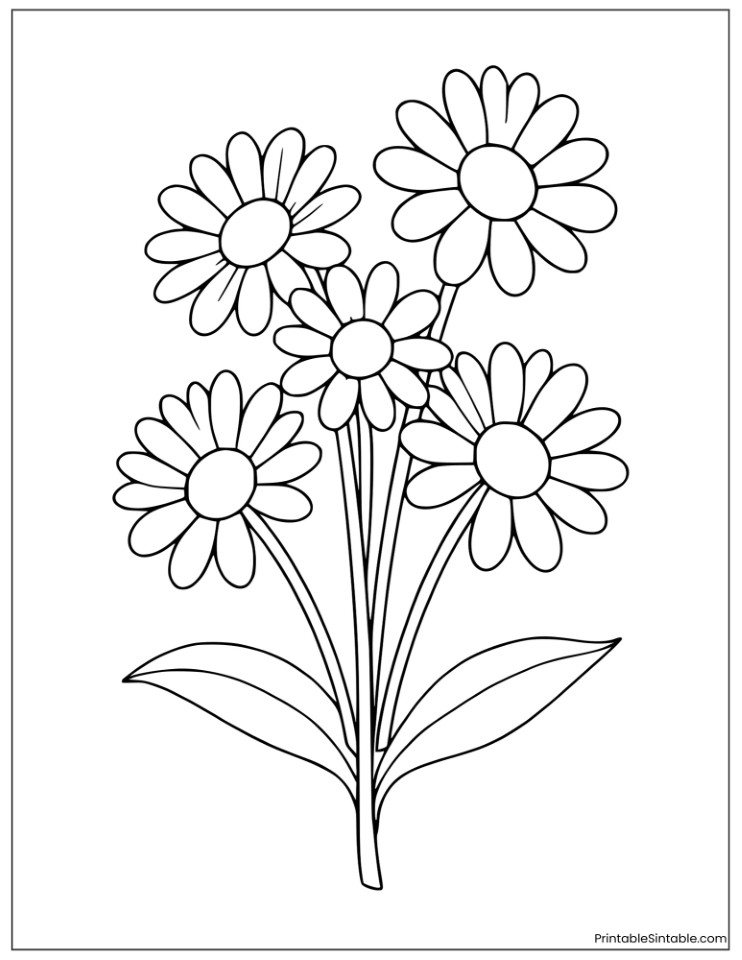 simple daisy bouquet