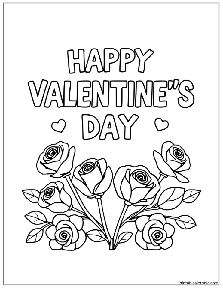 valentine’s day roses